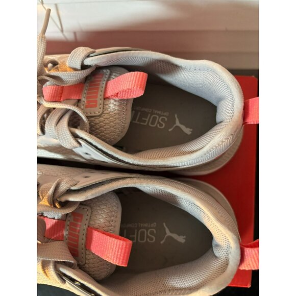 Puma Womens PC Runner Sneakers Purple SoftFoam Comfort Lightweight 8 - Picture 2 of 6